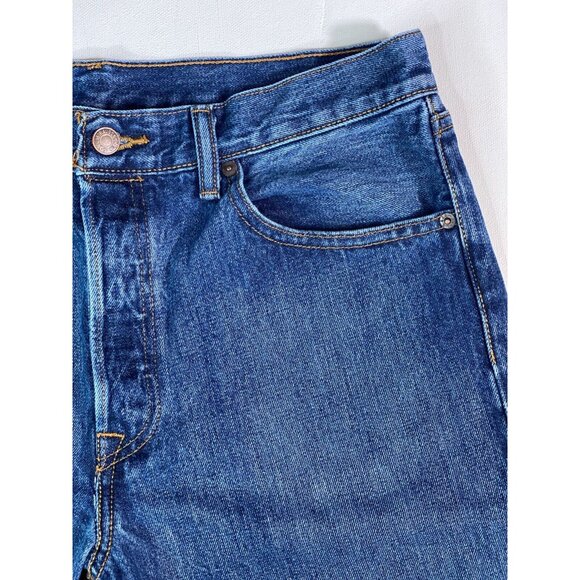 VTG Levi's 501 Original Fit Men's Jeans size w 33 L32 100% COTTON, MADE IN 2013‎ - Picture 3 of 15